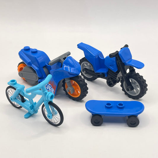LEGO Bikes, Blue, 4 Pieces