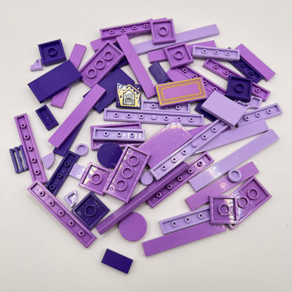LEGO Mixed Purple, Tiles, Approx. 35g