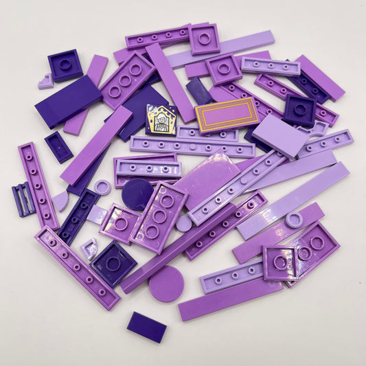 LEGO Mixed Purple, Tiles, Approx. 35g