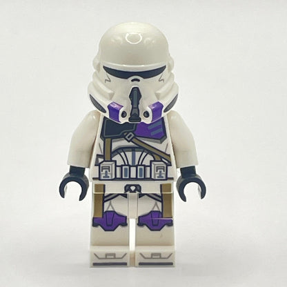 LEGO Clone Trooper Commander, 187th Legion (Phase 2) Nougat Head, Star Wars Minifigure (sw1206)