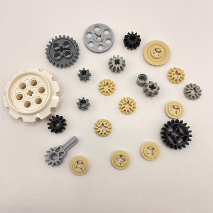 LEGO Mixed Gears, Technic, 20 Pieces