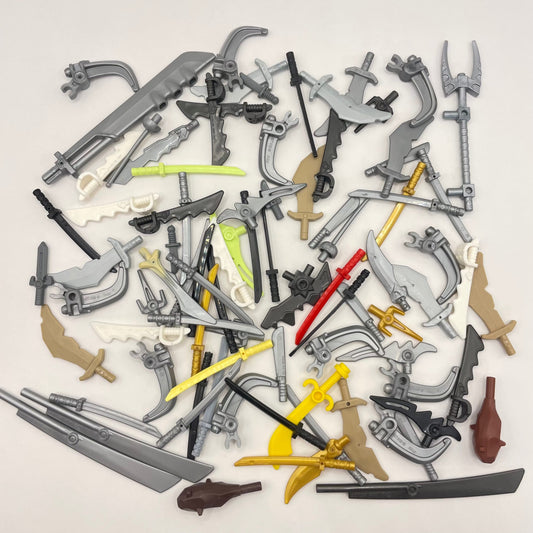 LEGO Mixed Blades/Swords, 85 Pieces