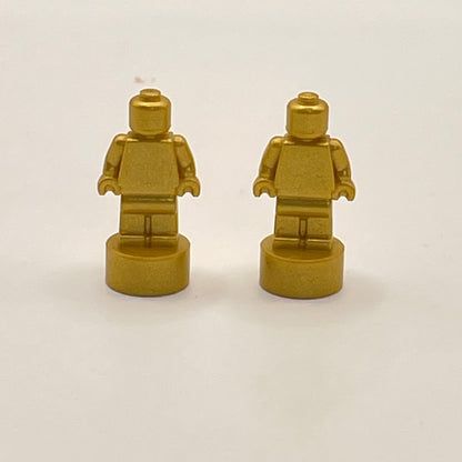 LEGO Metallic Gold Statues, 2 Pieces