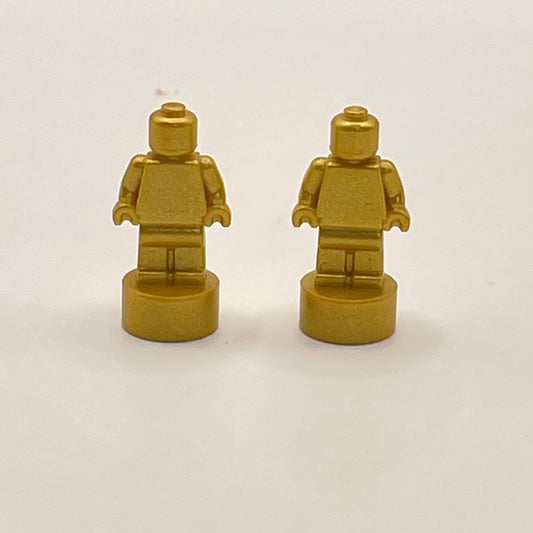 LEGO Metallic Gold Statues, 2 Pieces