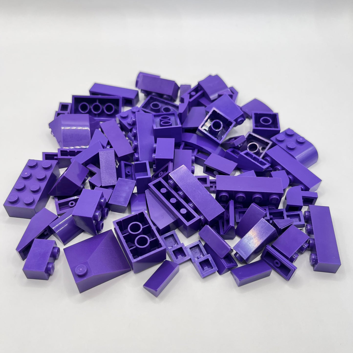 LEGO Bricks and Slopes, Dark Purple, Approx. 70g
