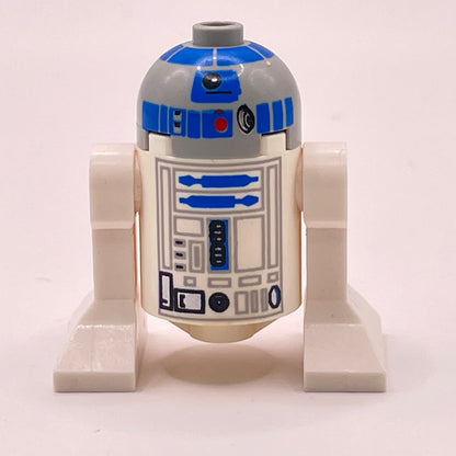 LEGO R2-D2 - Flat Silver Head, Star Wars, Minifigure (sw0512)