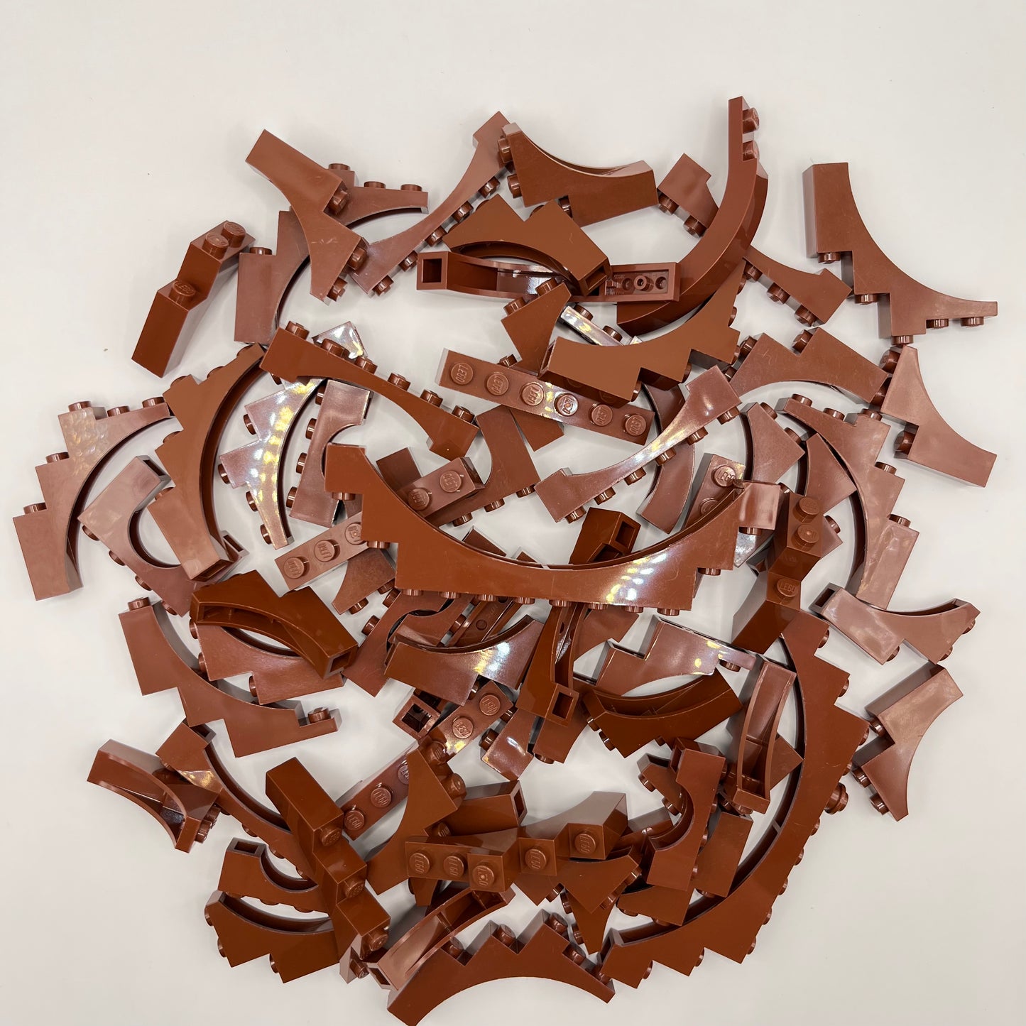 LEGO Arches, Reddish Brown, Building, Approx. 110g