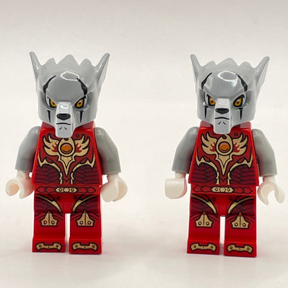LEGO Worriz, Chima, Minifigure (loc100) (pack of 2)