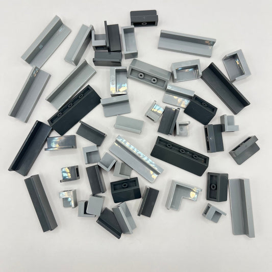 LEGO Mixed Grey, Small Panel, Approx. 25g