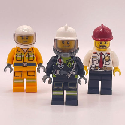 LEGO Firefighters, City, Minifigures, Set of 3