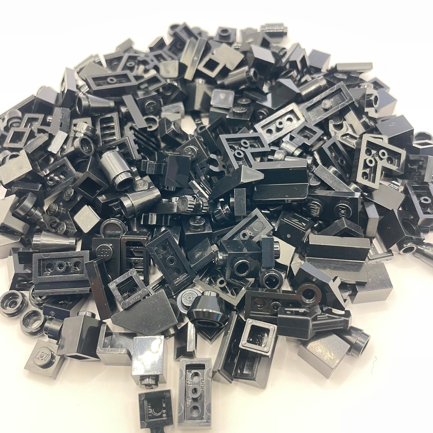 LEGO Black, Greebling, Approx. 90g