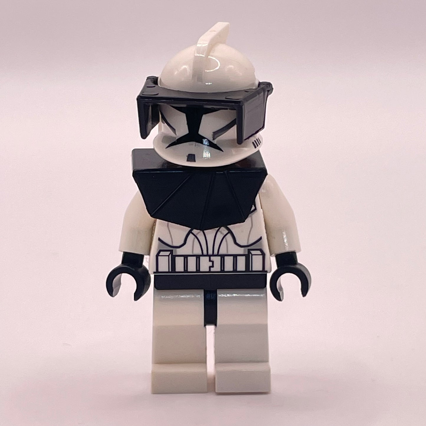LEGO Clone Trooper (Phase 1) Black Visor and Pauldron, Star Wars, Minifigure, (sw0286)