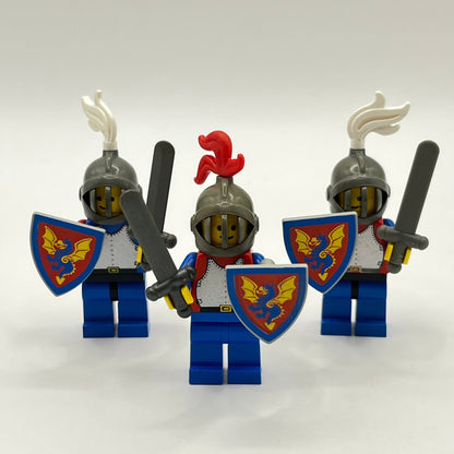 LEGO Lion Knights with Breastplate Print, Castle, Minifigures (Set of 3)
