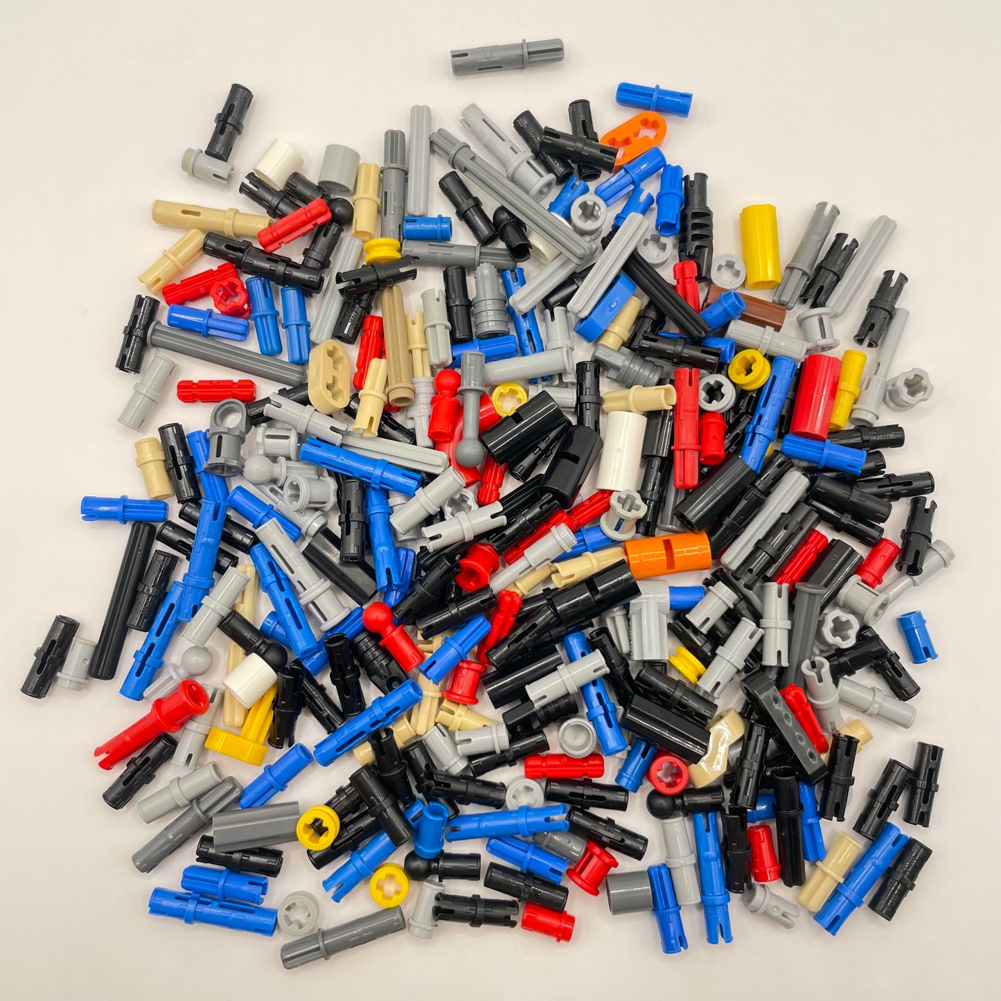 LEGO Pins and Axles, Mixed Colours, Technic, Approx. 70g