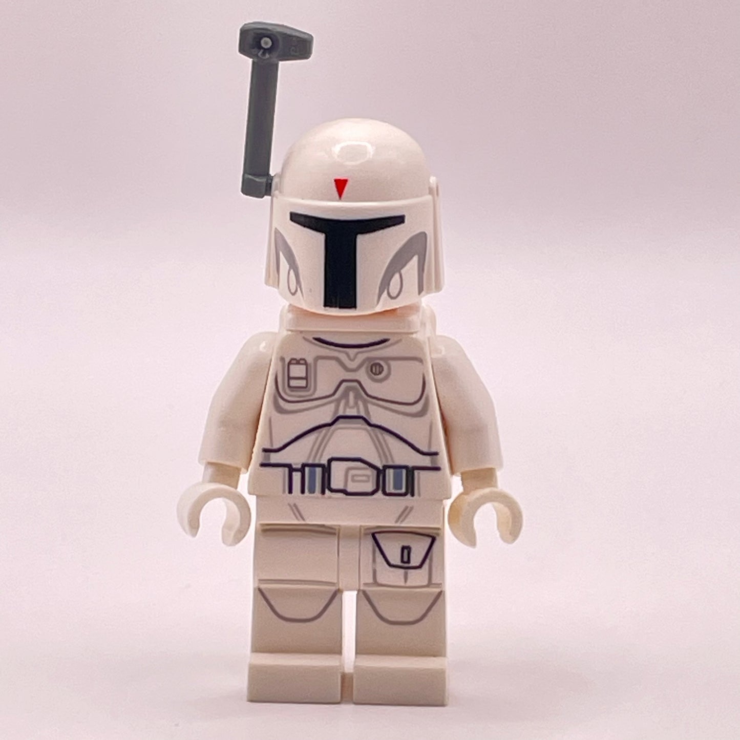 LEGO Boba Fett - White Detailed Pattern, Star Wars, Minifigure (sw0631) - wrong head