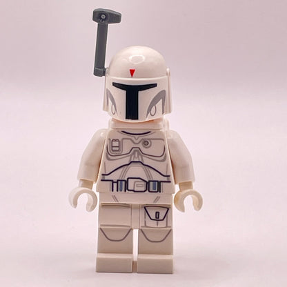 LEGO Boba Fett - White Detailed Pattern, Star Wars, Minifigure (sw0631) - wrong head