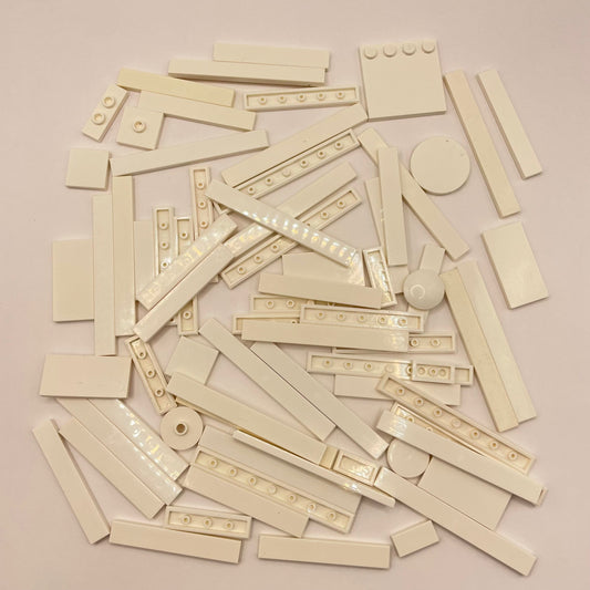 LEGO Tiles, White, Approx. 60g