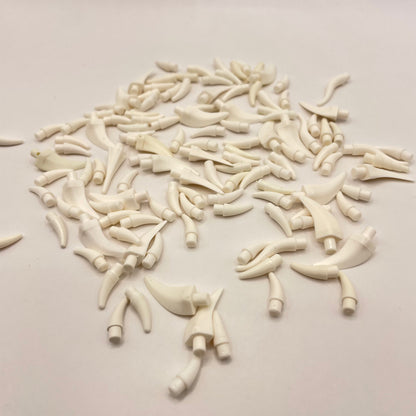 LEGO Horns and Spikes, White, 120 Pieces