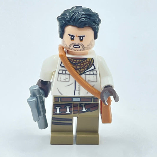 LEGO Poe Dameron with Weapon and Satchel, Star Wars, Minifigure (sw1049)