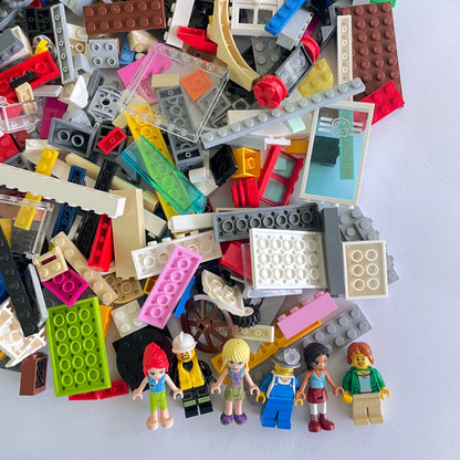 LEGO Fun Pack, Mixed Bag, Approx. 750g includes 6 Minifigures/Minidolls