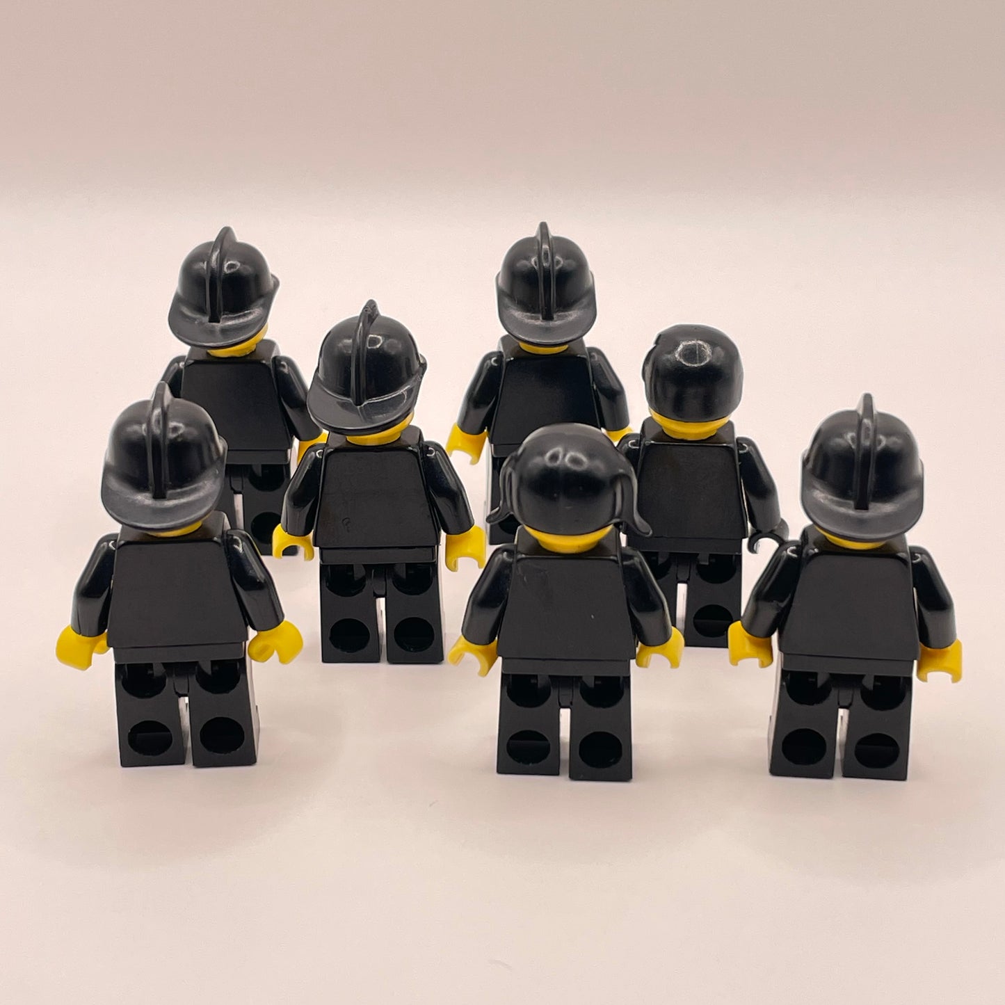 LEGO Vintage City Police / Firefighters, Minifigures, Set of 7