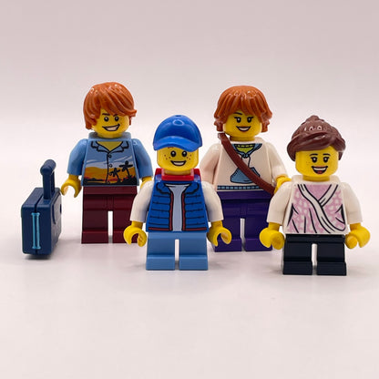 LEGO Family on Holidays, City, Minifigures (pack of 4)