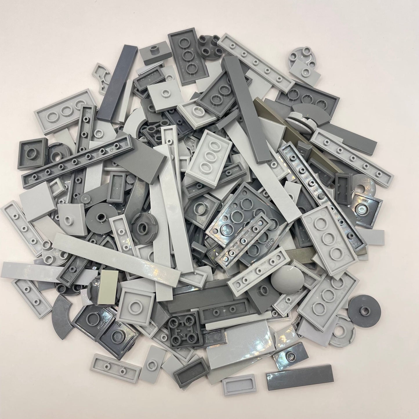 LEGO Tiles, Grey, Approx. 100g