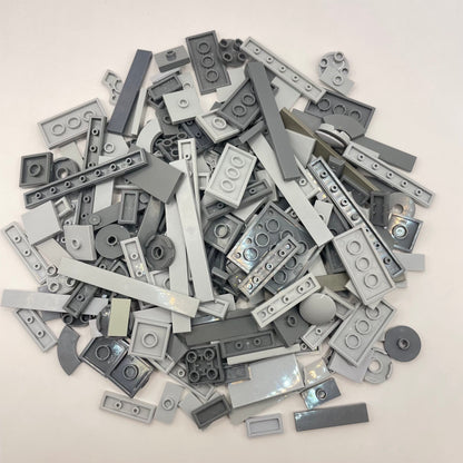 LEGO Tiles, Grey, Approx. 100g