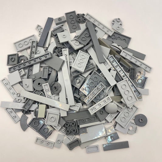 LEGO Tiles, Grey, Approx. 100g