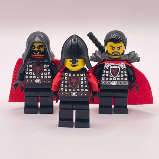 LEGO Dragon Knights, Mix and Match, Castle, Minifigure (3 Pack) Marked