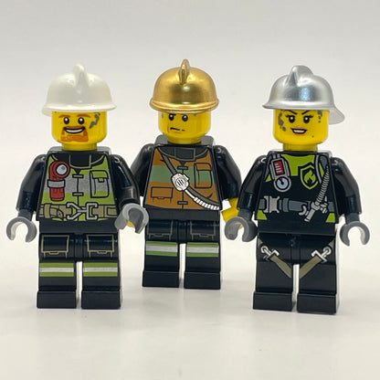 LEGO Fire Fighters, City, Minifigures (pack of 3)