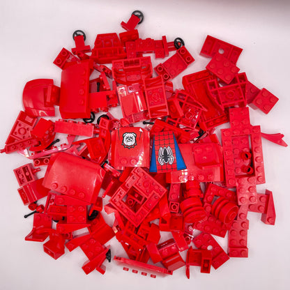 LEGO  Mixed Vehicle Pieces, Red, Approx. 160g