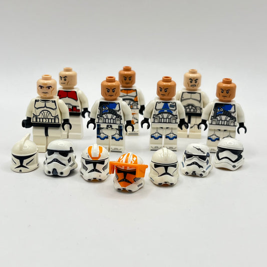 LEGO Mixed Storm Trooper Bundle, Mix and Match, Star Wars, Minifigure (Pack of 7) Playwear