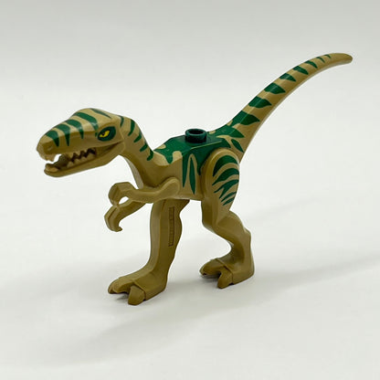 LEGO Coelophysis/Gallimimus, Dark Green Stripes, Dinosaur, Animal