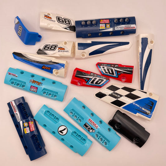 LEGO Mixed Panels, Technic, Mixed Colours, Approx. 70g