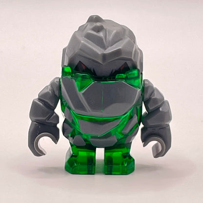 LEGO Rock Monster - Boulderax Trans-Green Minifigure (pm001)