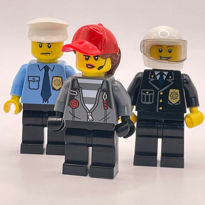 LEGO Cops and Robber, City, Minifigures (Pack of 3)