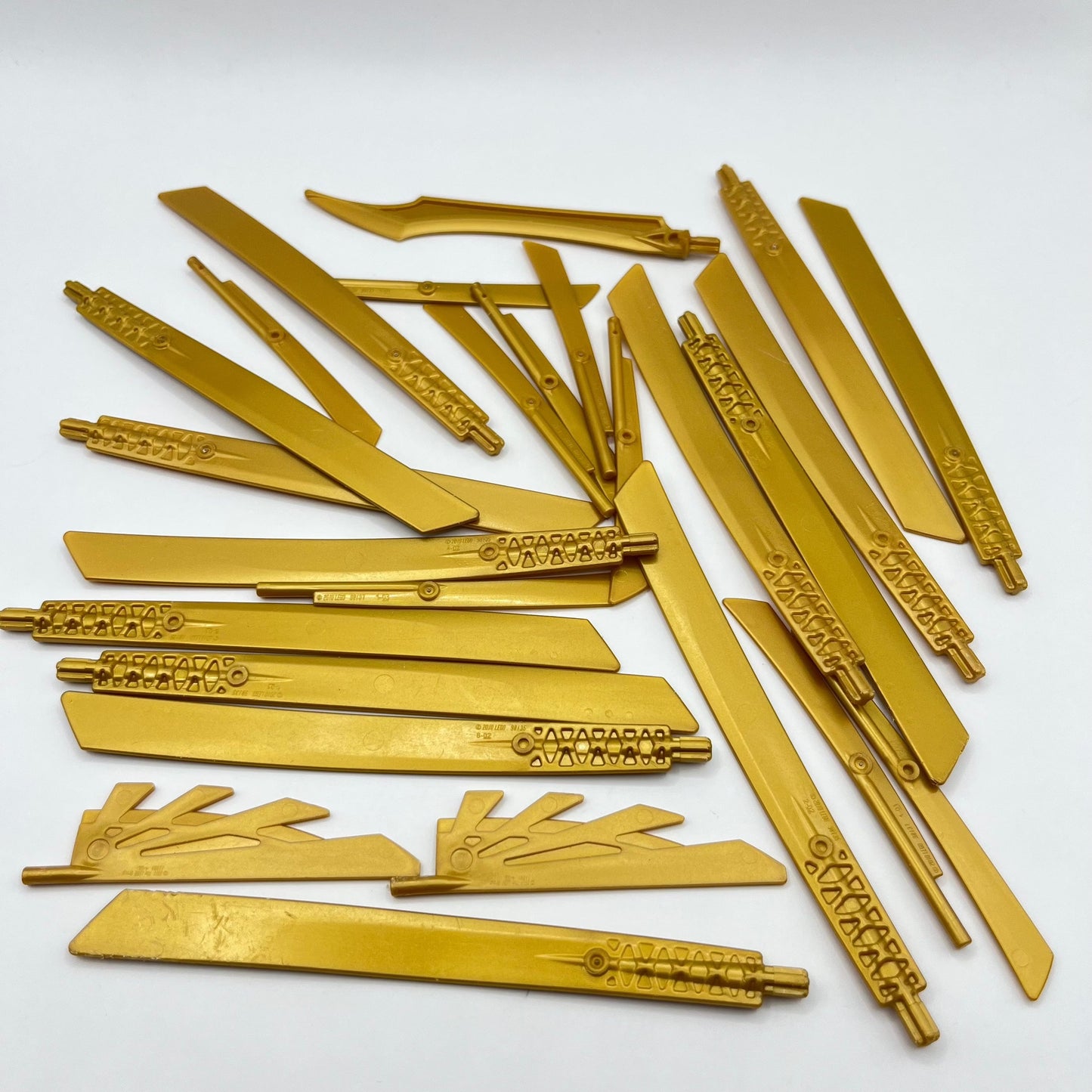 LEGO Mixed Gold, Mixed Blades, Approx. 45g