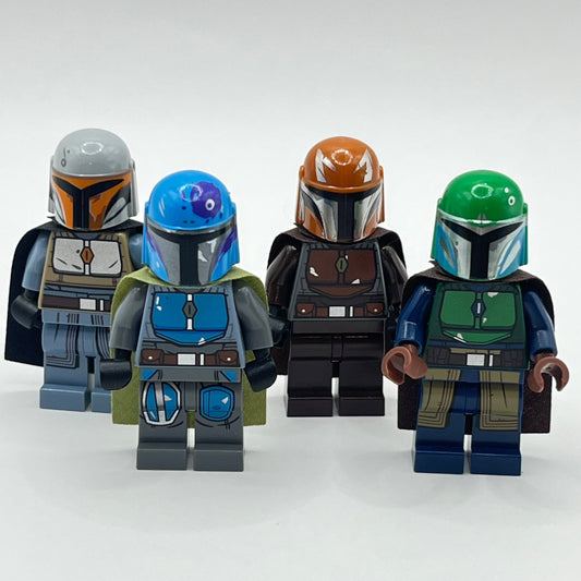 LEGO Mandalorian Tribe Warriors, Star Wars, Minifigures (Set of 4)