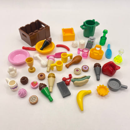 LEGO Food / Kitchen Bundle, Mixed Pieces (40 Pieces)