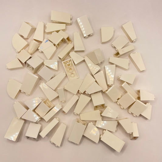 LEGO Slopes, White, Approx. 120g