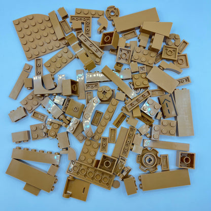 LEGO Medium Nougat, Mixed Bricks, Approx. 90g