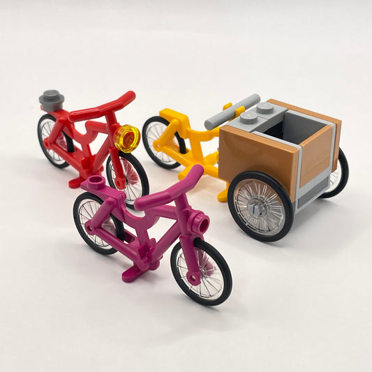 LEGO Bicycles, Mixed Colours, 3 Pieces