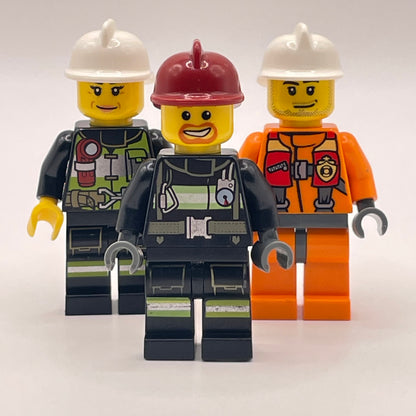 LEGO Firefighters, City, Minifigures (pack of 3)