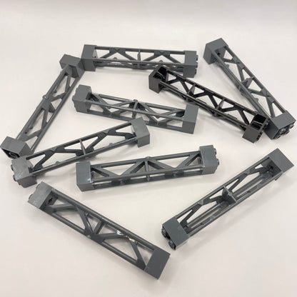 LEGO Girders, Mixed Grey, 9 Pieces
