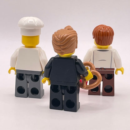 LEGO Cafe, City, Minifigures, Set of 3