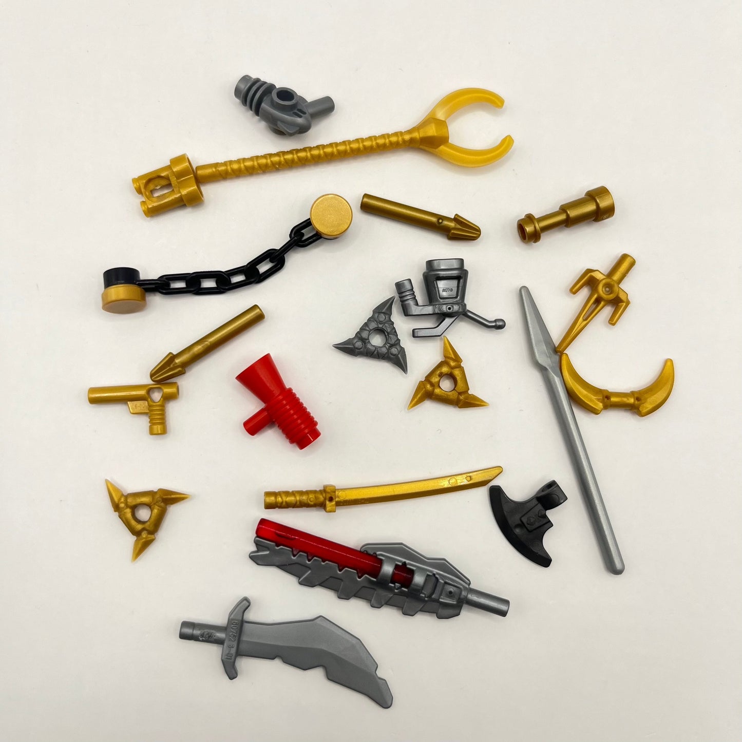 LEGO Tools and Weapons, Minifigure Accessories, 20 Pieces