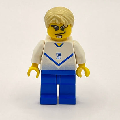 LEGO Soccer Player #5, Soccer, Minifigure (soc106)