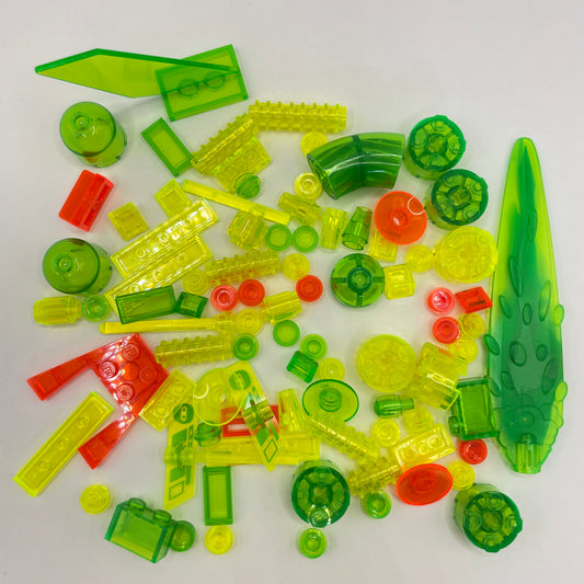 LEGO Transparent Mixed Neon, Approx. 40g