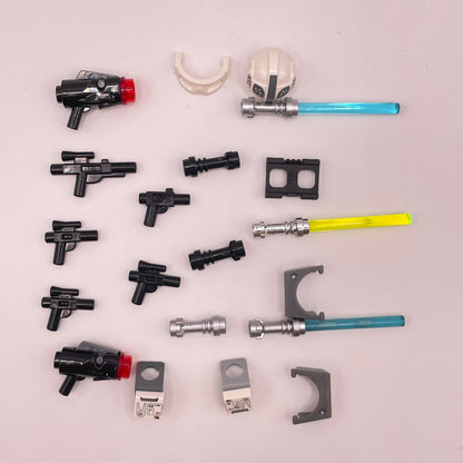 LEGO Lightsabers, Weapons, Minifigure Accessories, Star Wars, 20 Pieces